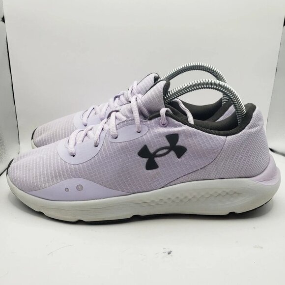 Under Armour Charged Pursuit 3 Tech Purple Violet Sneaker Women 8.5 3025430-500 - Picture 3 of 7
